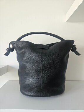 Radley London Black Pebbled Leather Tote Bag | Genuine Leather